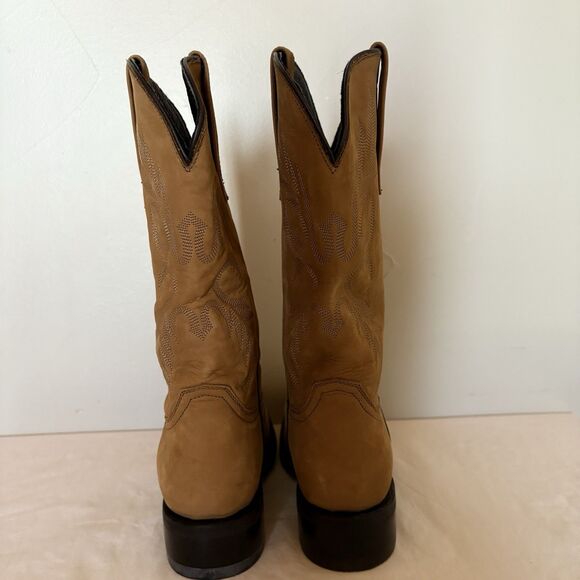 Masterson Boot Co. Cowboy Work Boots, Square Toe, Non Slip Sole NEW SZ 7.5 Women - Picture 4 of 15